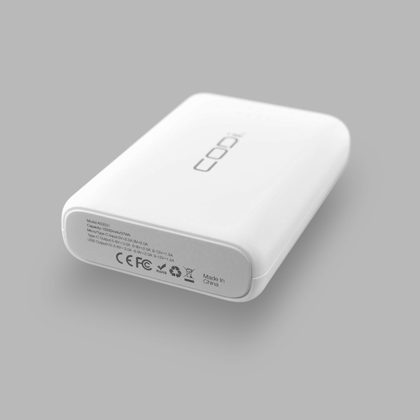 10,000mAh Quick Charge Power Bank by CODi - Image 3