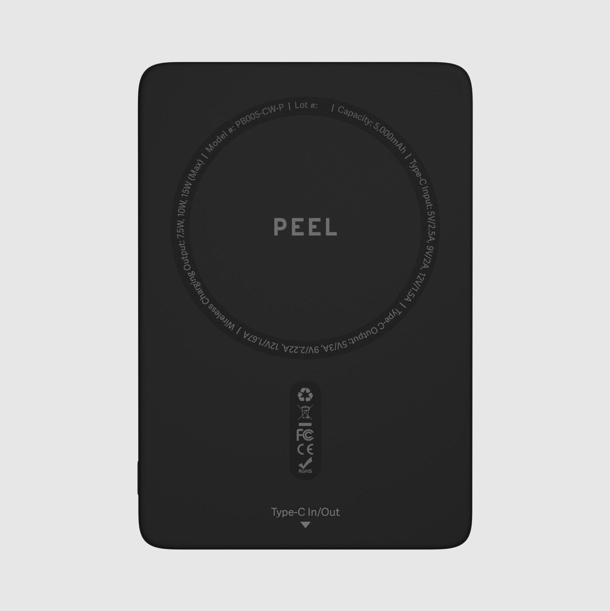 Thin 5,000mAh Wireless Charging Power Bank - Image 3